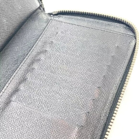 LOUIS VUITTON N63095 Zippy Wallet-Vertical Long Wallet Black/SilverHardware - Picture 9 of 16